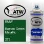 Preview: BMW, Boston Green Metallic, 275: 400ml Sprühdose, von ATW Autoteile West.